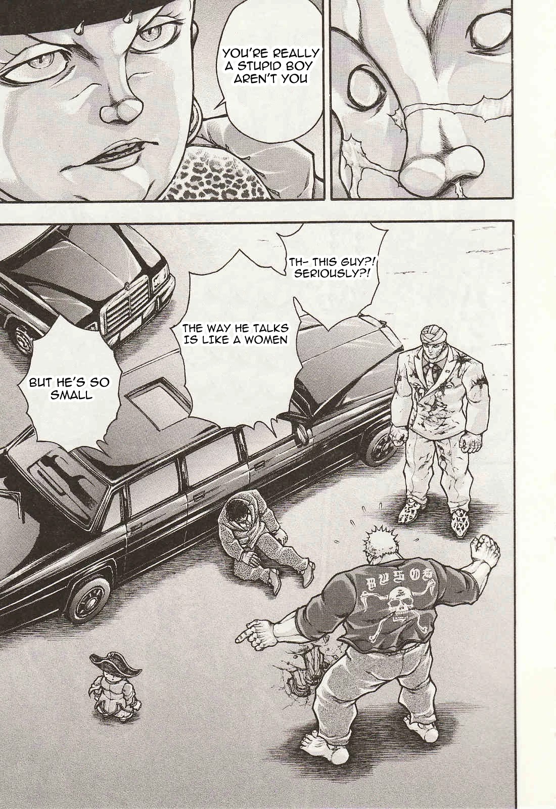 Baki Gaiden - Scarface Chapter 37 page 11 - Chapter 37: War Opening Style