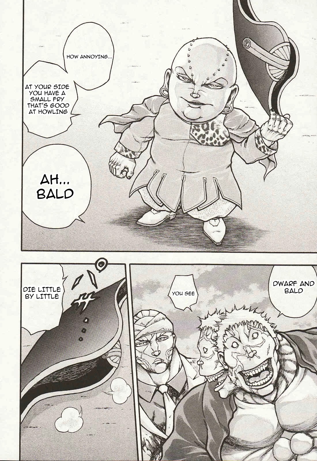 Baki Gaiden - Scarface Chapter 37 page 12 - Chapter 37: War Opening Style