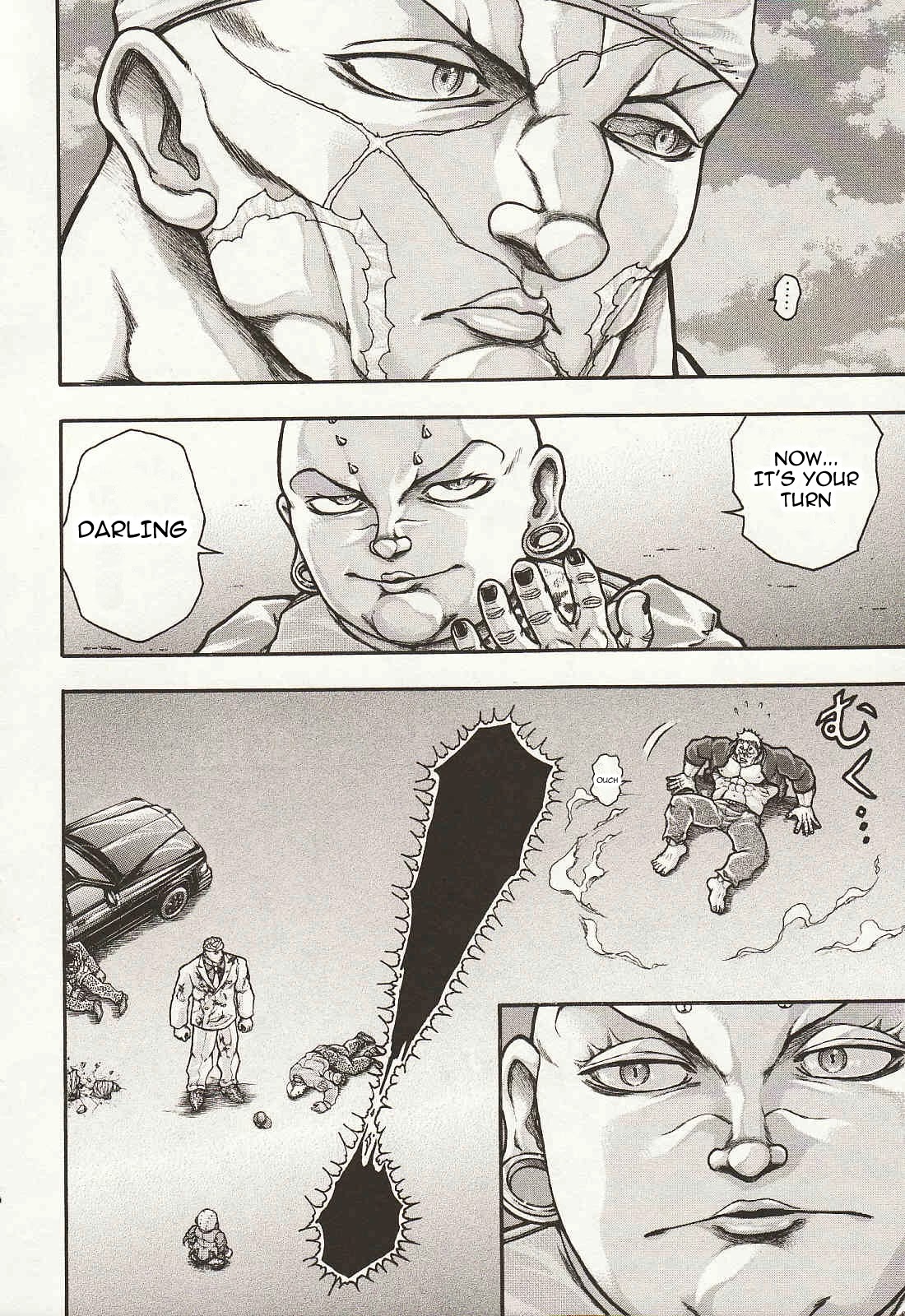 Baki Gaiden - Scarface Chapter 37 page 16 - Chapter 37: War Opening Style