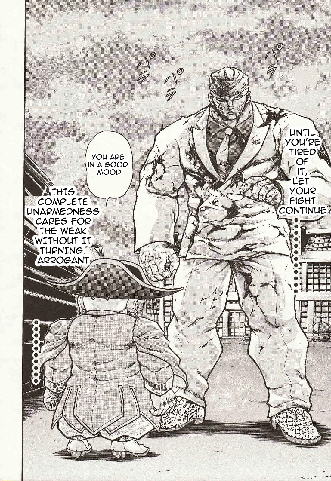 Baki Gaiden - Scarface Chapter 37 page 6 - Chapter 37: War Opening Style