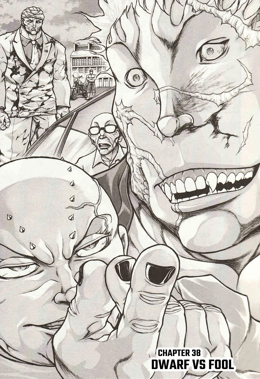 Baki Gaiden - Scarface Chapter 38 page 1 - Chapter 38: Dwarf VS Fool