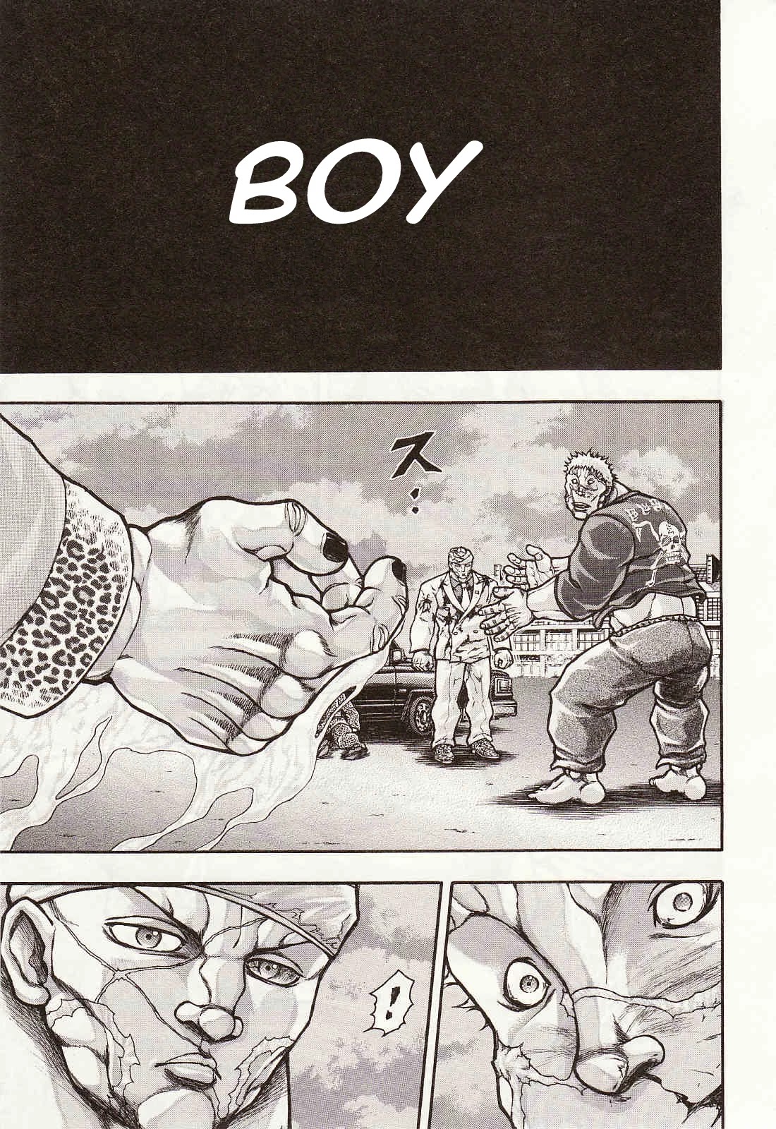 Baki Gaiden - Scarface Chapter 38 page 17 - Chapter 38: Dwarf VS Fool
