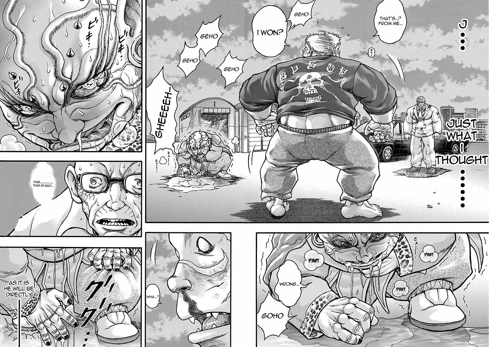 Baki Gaiden - Scarface Chapter 43 page 5 - Chapter 43: Powerful Move
