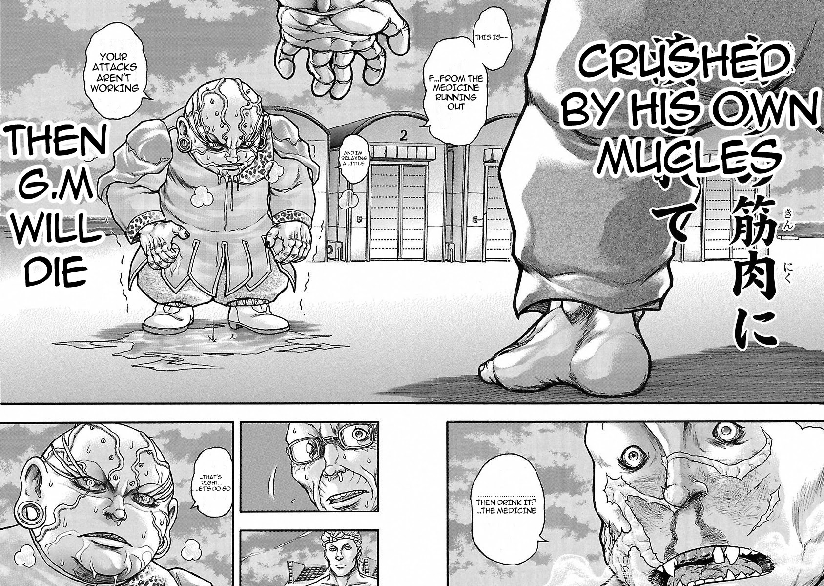 Baki Gaiden - Scarface Chapter 43 page 6 - Chapter 43: Powerful Move