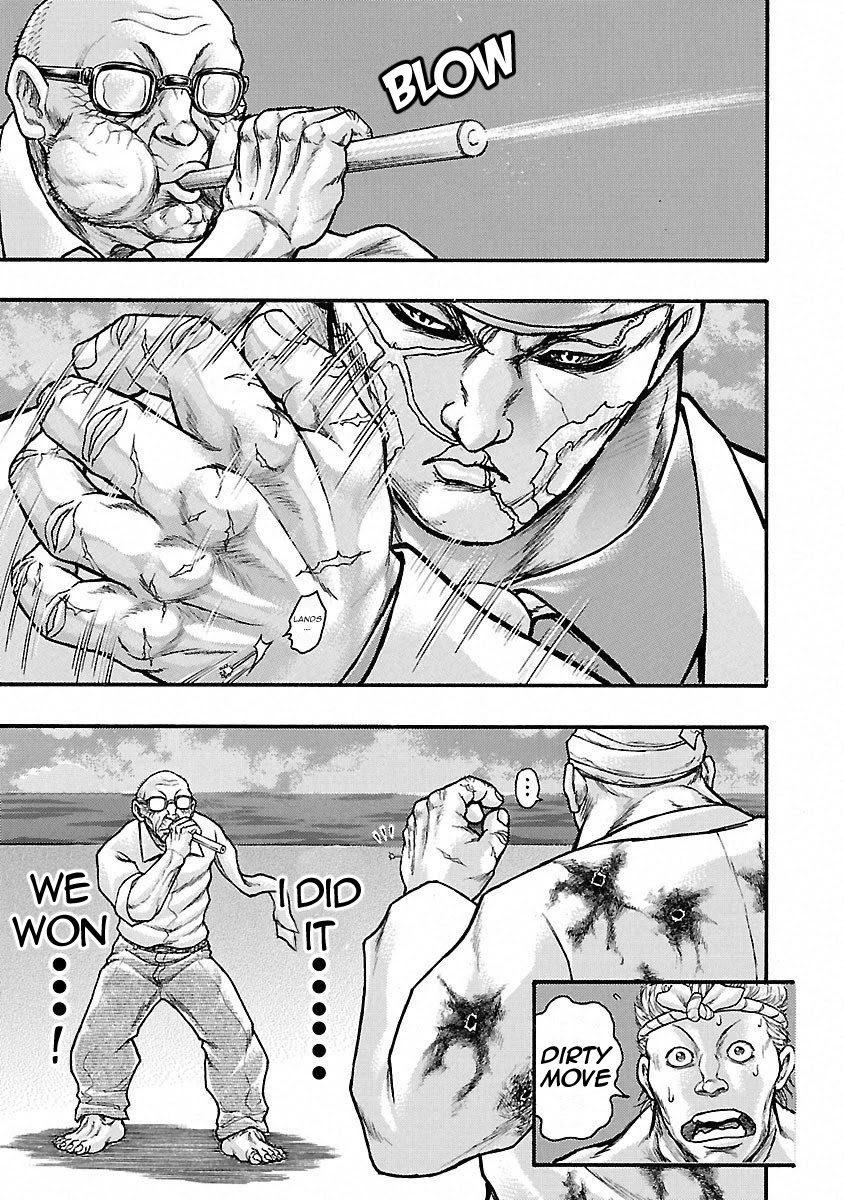 Baki Gaiden - Scarface Chapter 44 page 12 - Chapter 44: Step Back