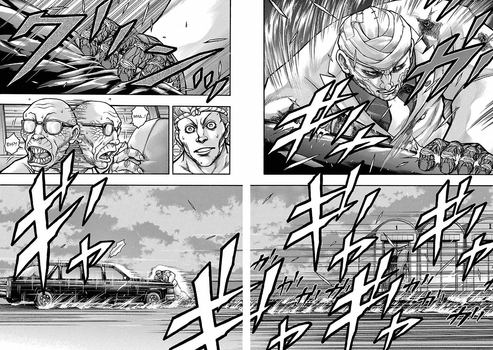 Baki Gaiden - Scarface Chapter 45 page 12 - Chapter 45: Limousine