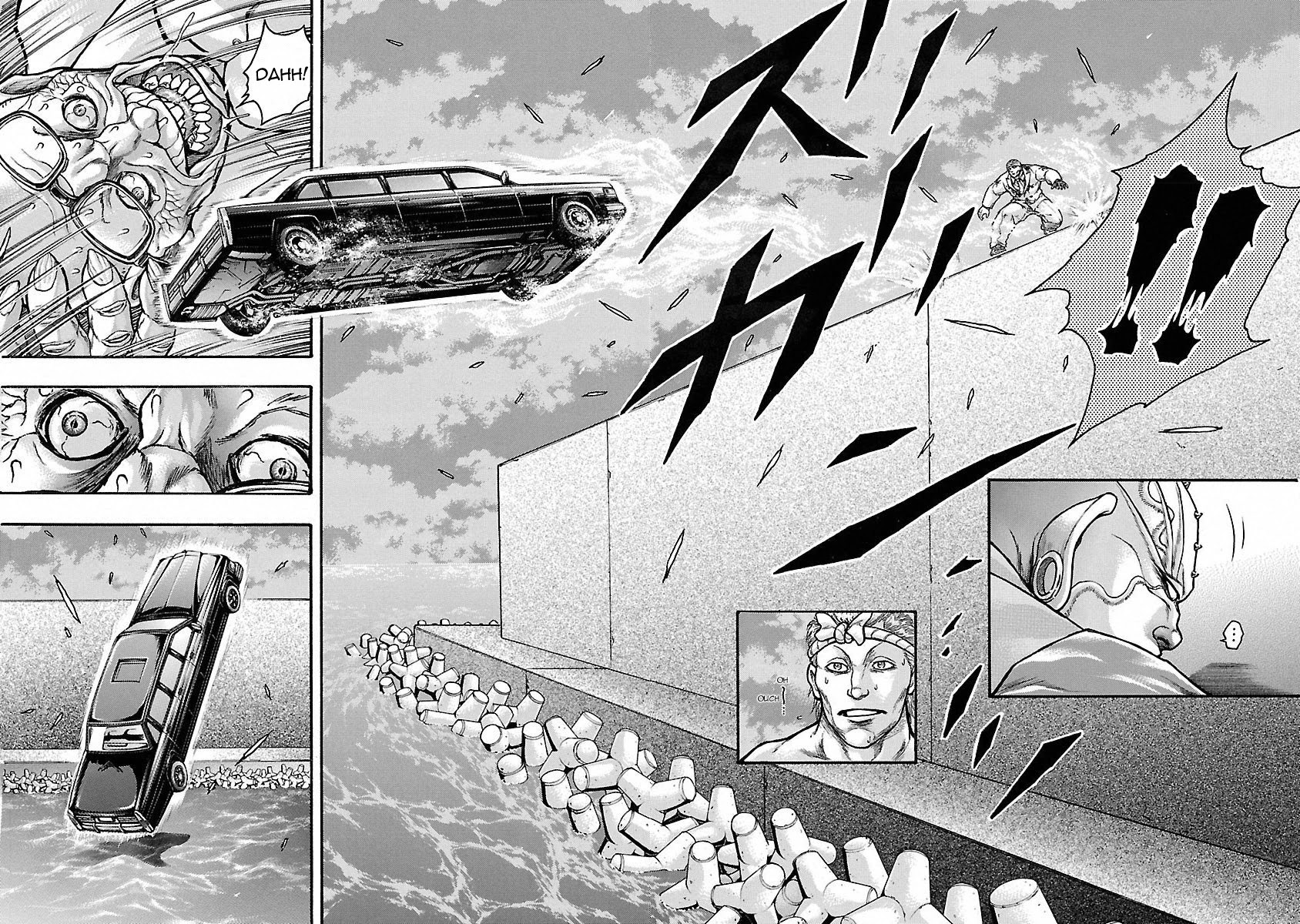 Baki Gaiden - Scarface Chapter 45 page 15 - Chapter 45: Limousine