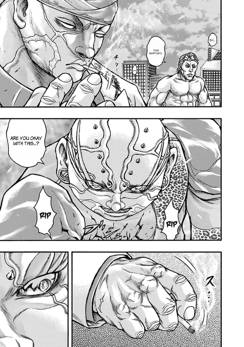 Baki Gaiden - Scarface Chapter 46 page 23 - Chapter 46: Destruction