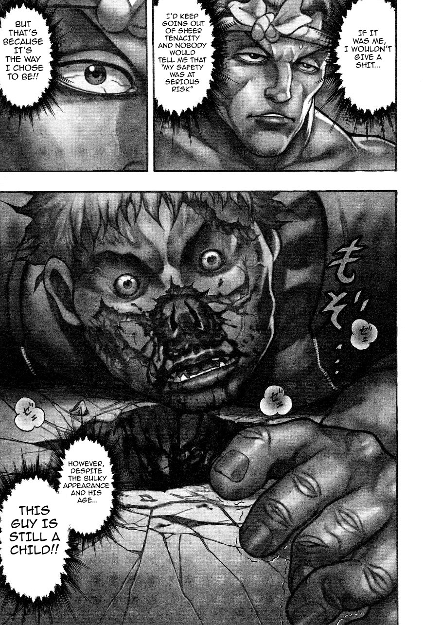 Baki Gaiden - Scarface Chapter 48 page 3 - Chapter 48: If you're a man