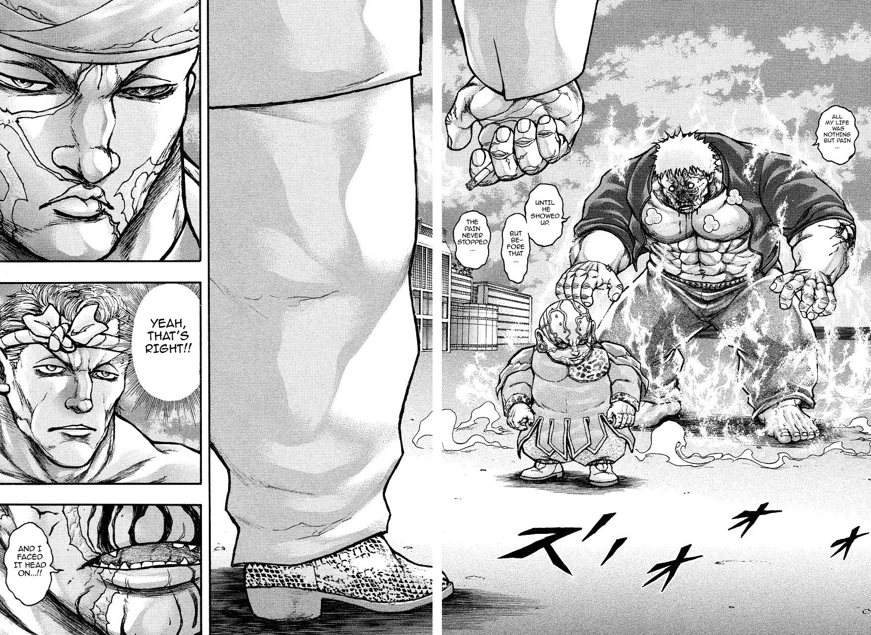 Baki Gaiden - Scarface Chapter 48 page 7 - Chapter 48: If you're a man