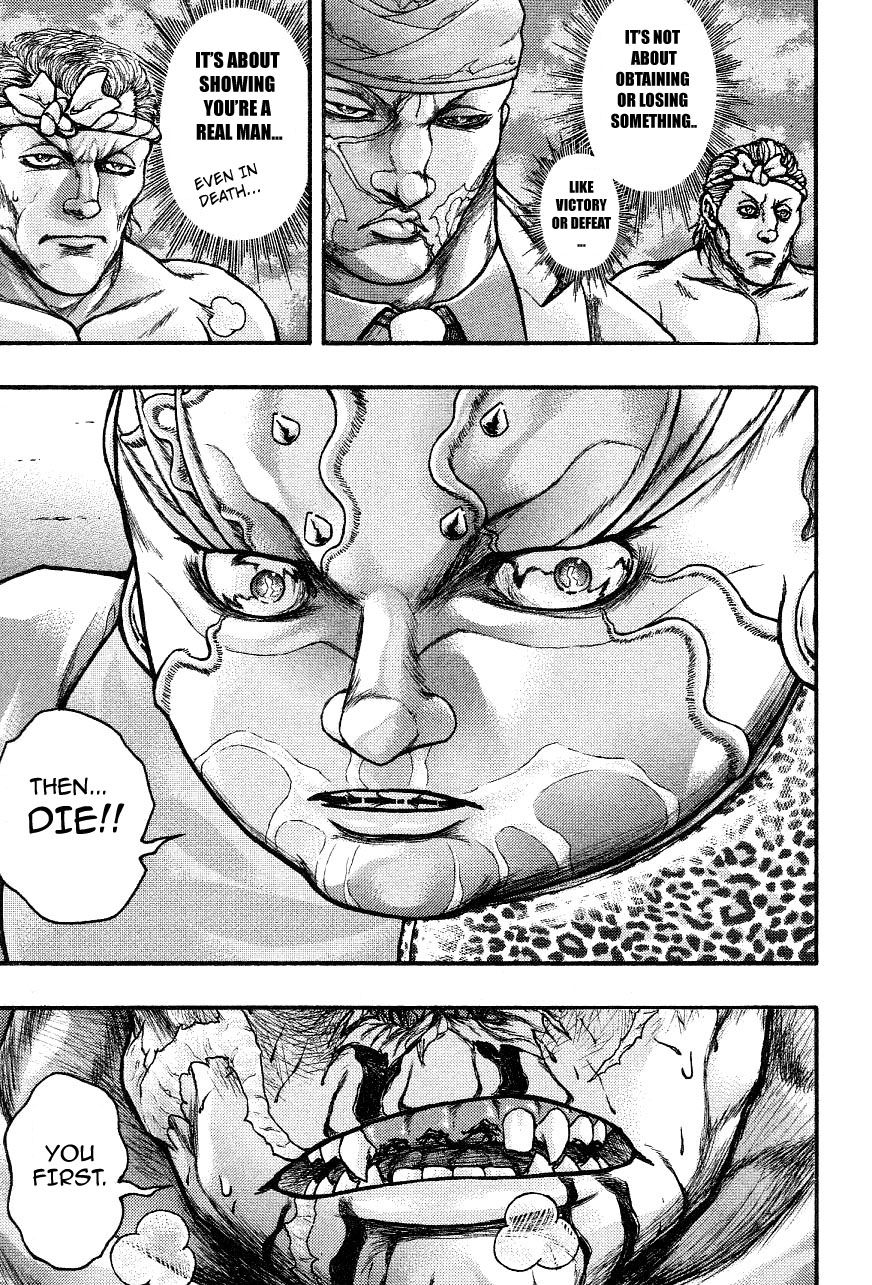 Baki Gaiden - Scarface Chapter 48 page 9 - Chapter 48: If you're a man