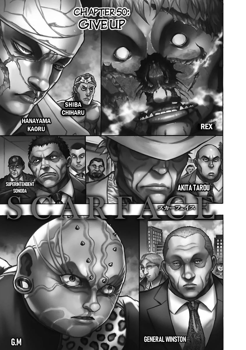 Baki Gaiden - Scarface Chapter 50 page 1 - Chapter 50: Give Up