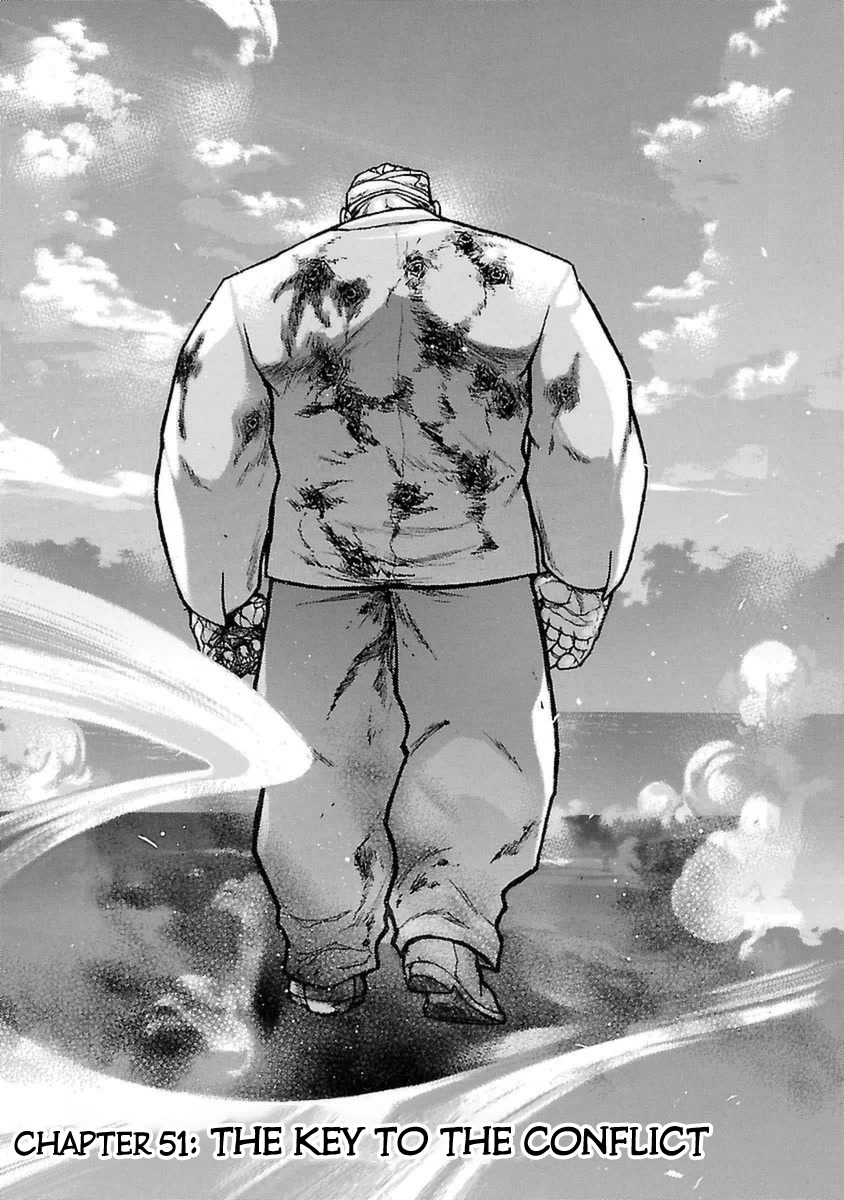 Baki Gaiden - Scarface Chapter 51 page 1 - Chapter 51: The Key to The Conflict