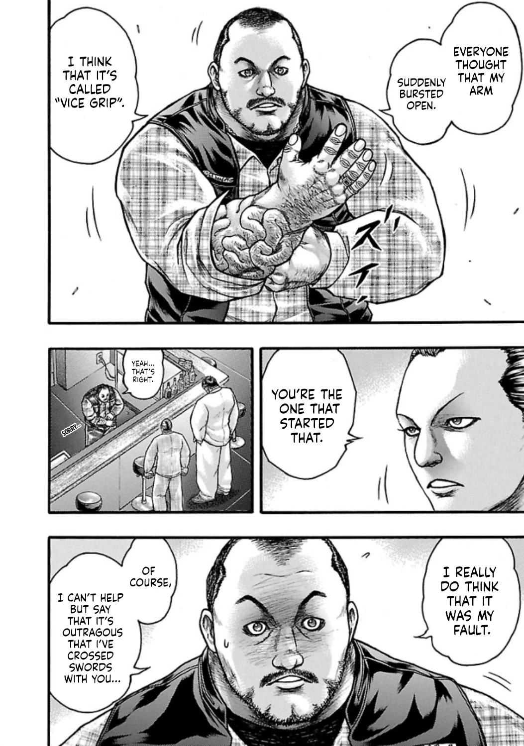 Baki Gaiden - Scarface Chapter 53.1 page 12 - Chapter 53.1: Medal