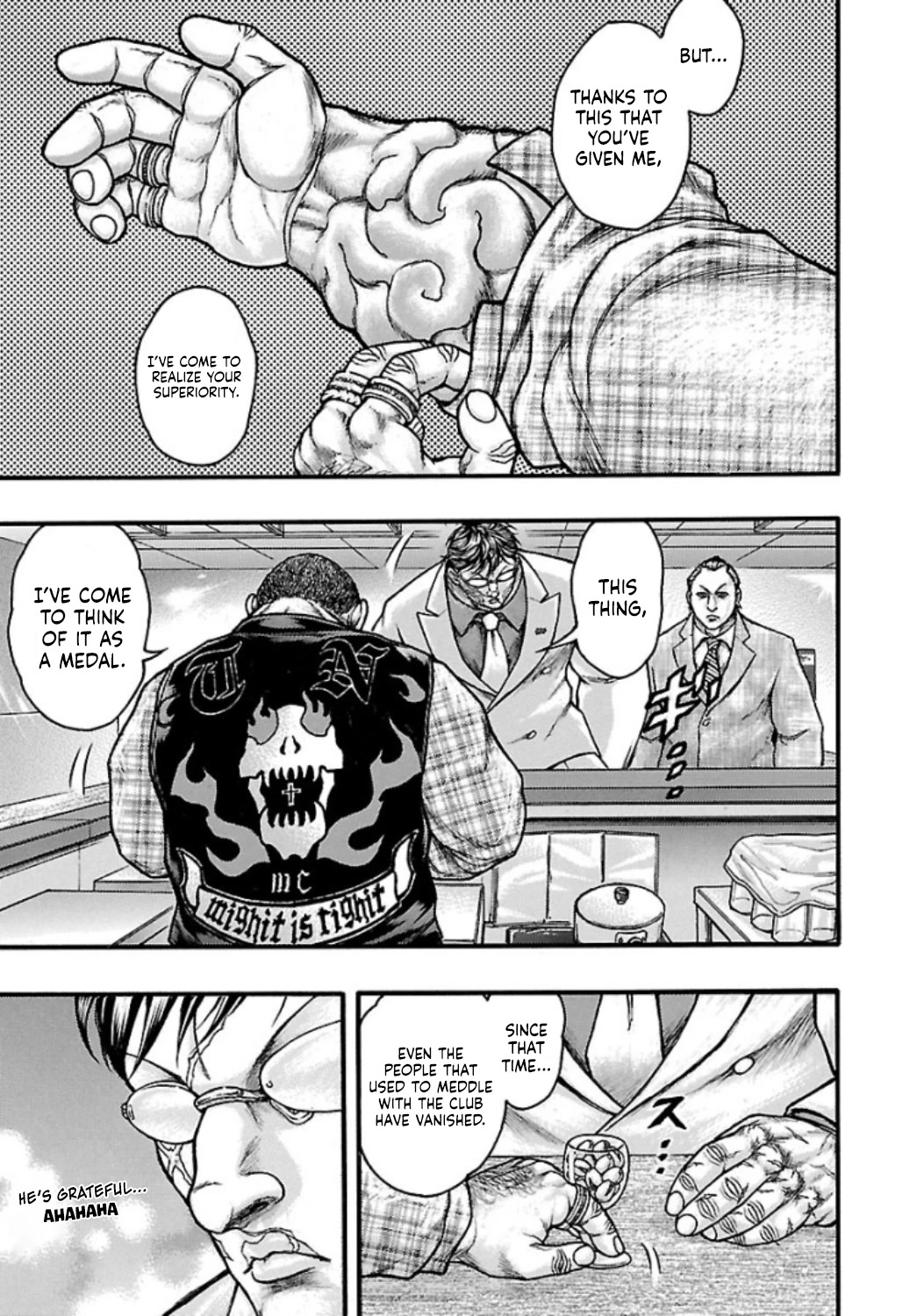Baki Gaiden - Scarface Chapter 53.1 page 13 - Chapter 53.1: Medal