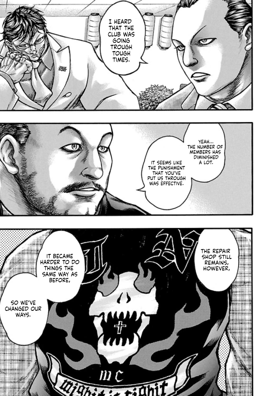 Baki Gaiden - Scarface Chapter 53.1 page 3 - Chapter 53.1: Medal