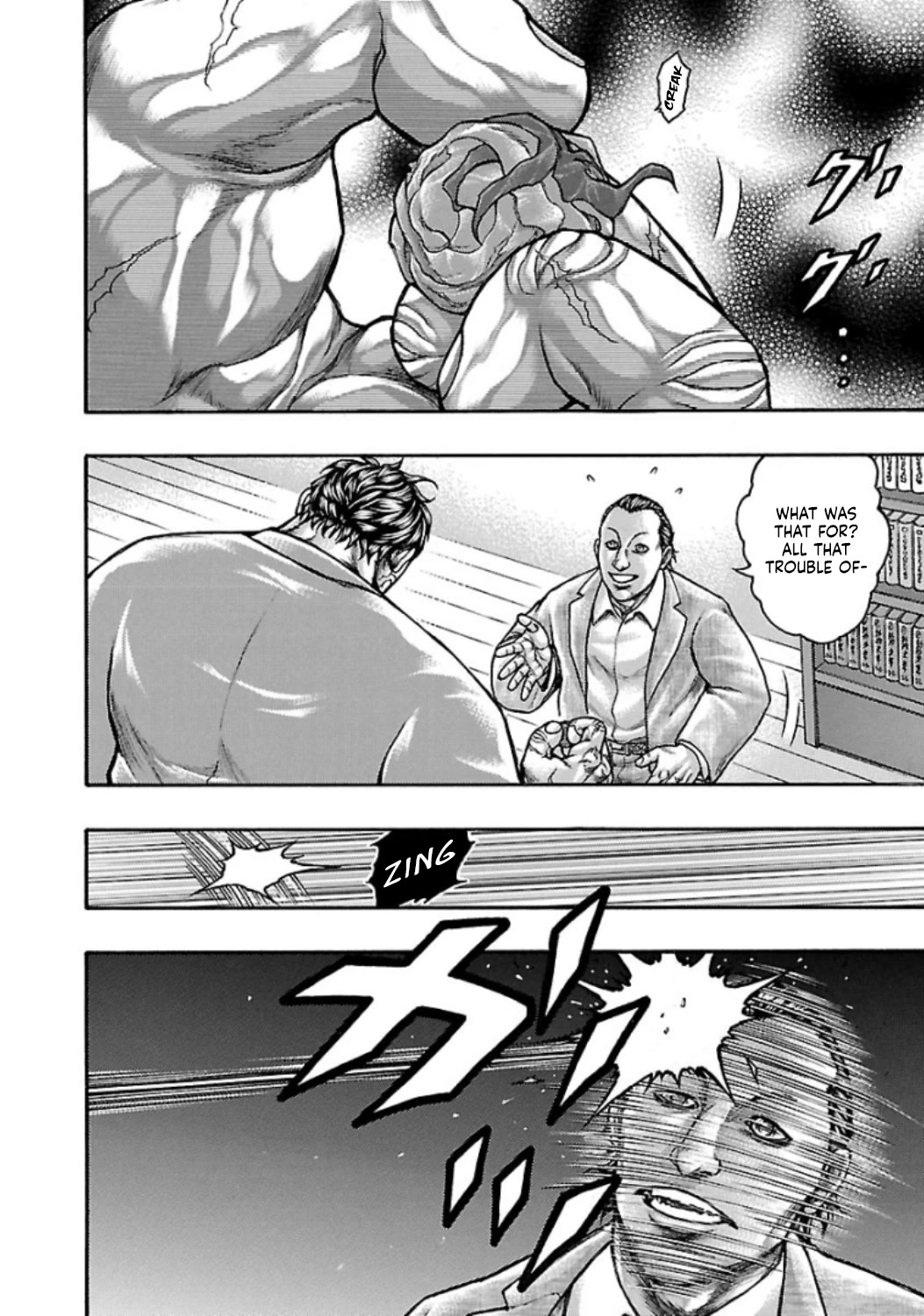 Baki Gaiden - Scarface Chapter 53.2 page 6 - Chapter 53.2: All That Trouble of-