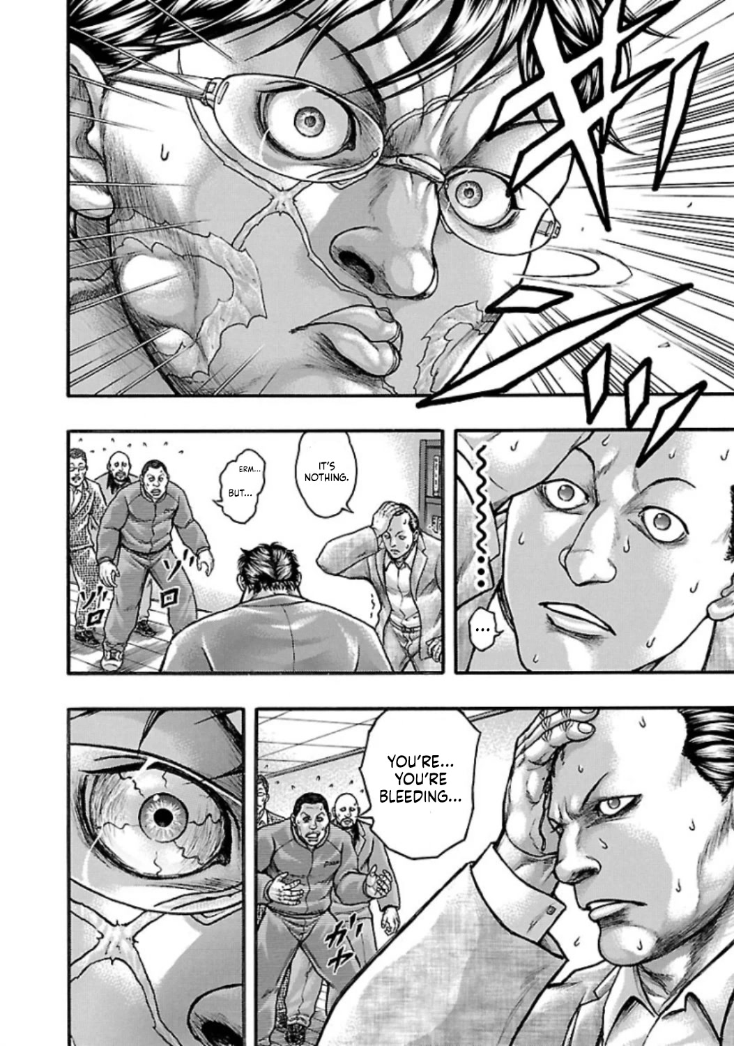 Baki Gaiden - Scarface Chapter 53.2 page 8 - Chapter 53.2: All That Trouble of-