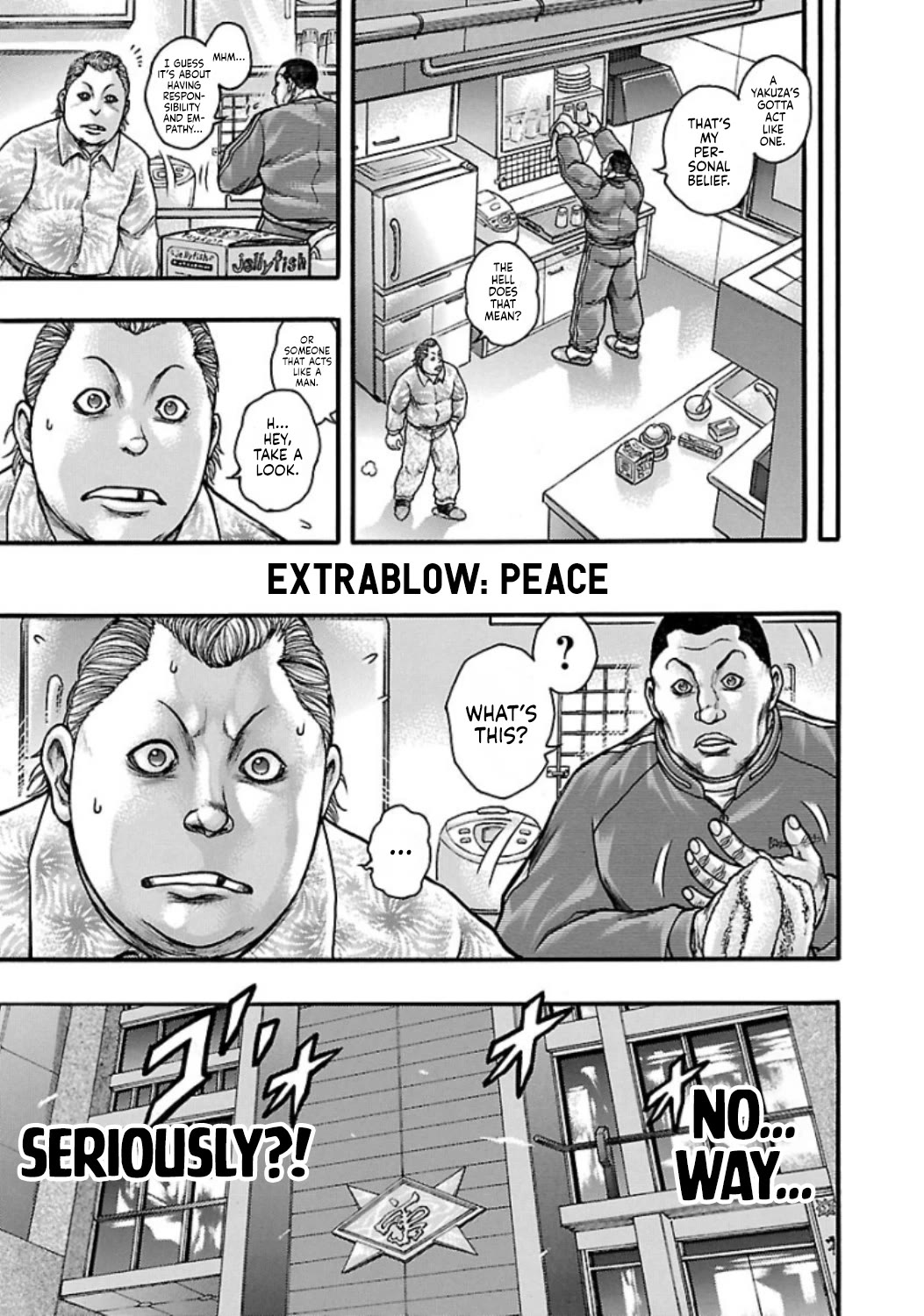 Baki Gaiden - Scarface Chapter 53.3 page 1 - Chapter 53.3: Peace