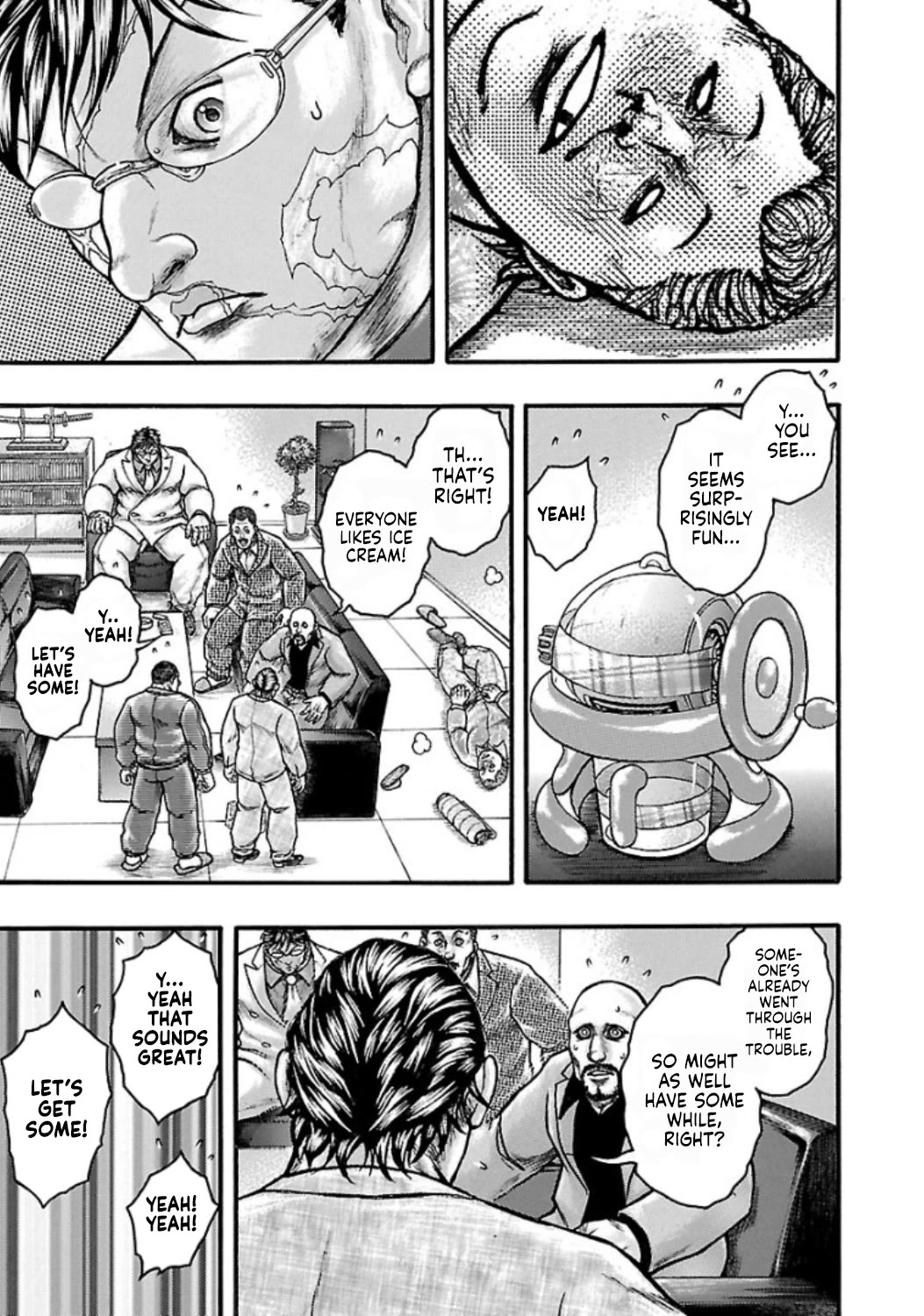 Baki Gaiden - Scarface Chapter 53.3 page 11 - Chapter 53.3: Peace