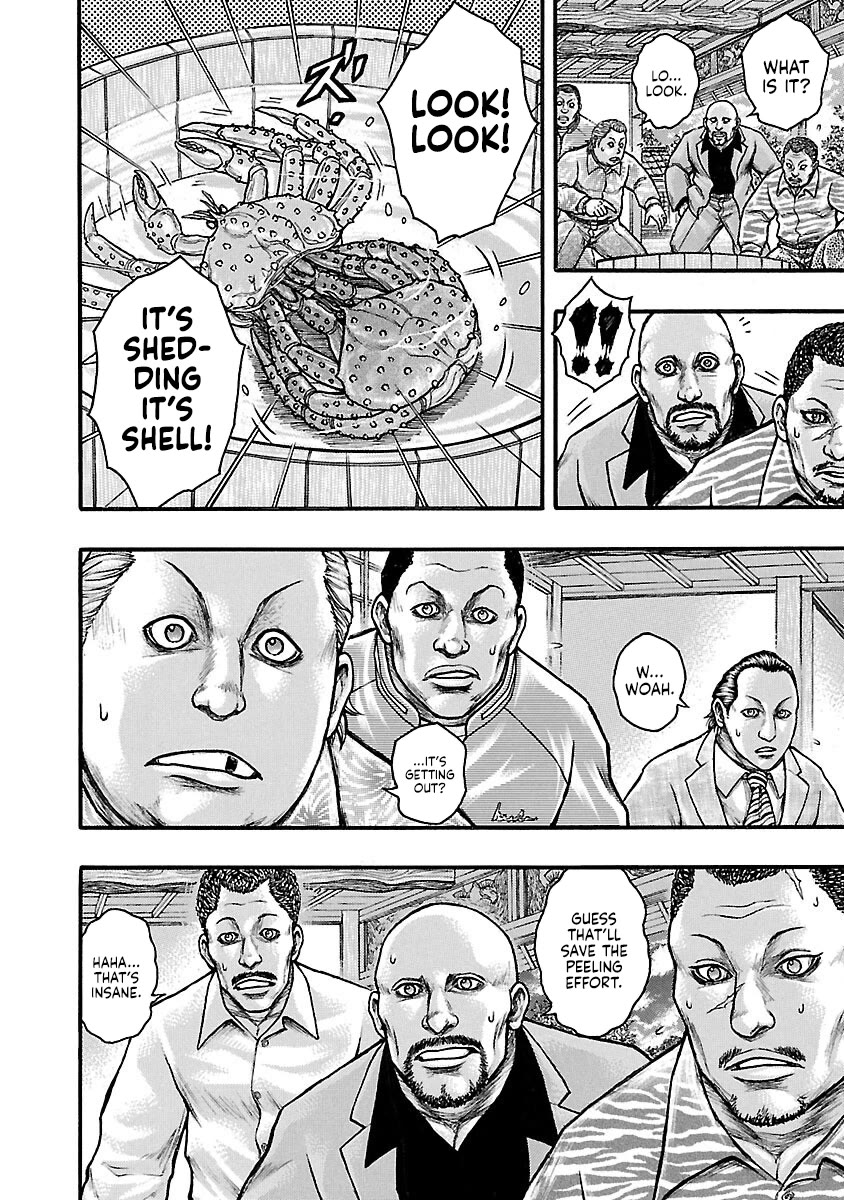 Baki Gaiden - Scarface Chapter 53.4 page 12 - Chapter 53.4: King Crab