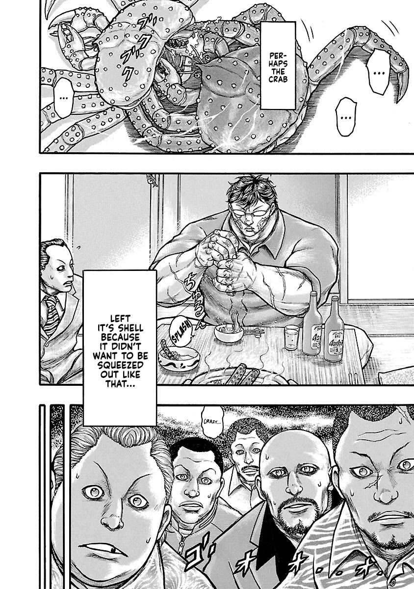 Baki Gaiden - Scarface Chapter 53.4 page 14 - Chapter 53.4: King Crab