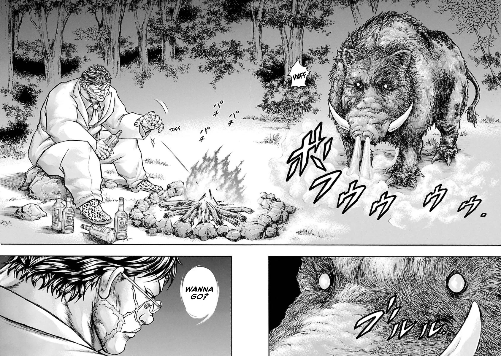 Baki Gaiden - Scarface Chapter 53 page 14 - Chapter 53: Coming of Age Ceremony