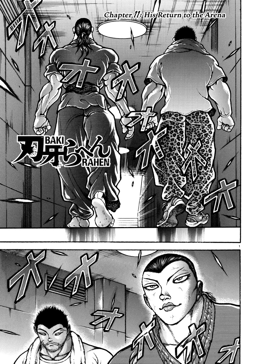 Baki Rahen Chapter 11 page 1 - Chapter 11: His Return to the Arena