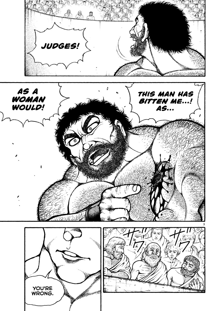 Baki Rahen Chapter 13 page 3 - Chapter 13: The Second Man in History