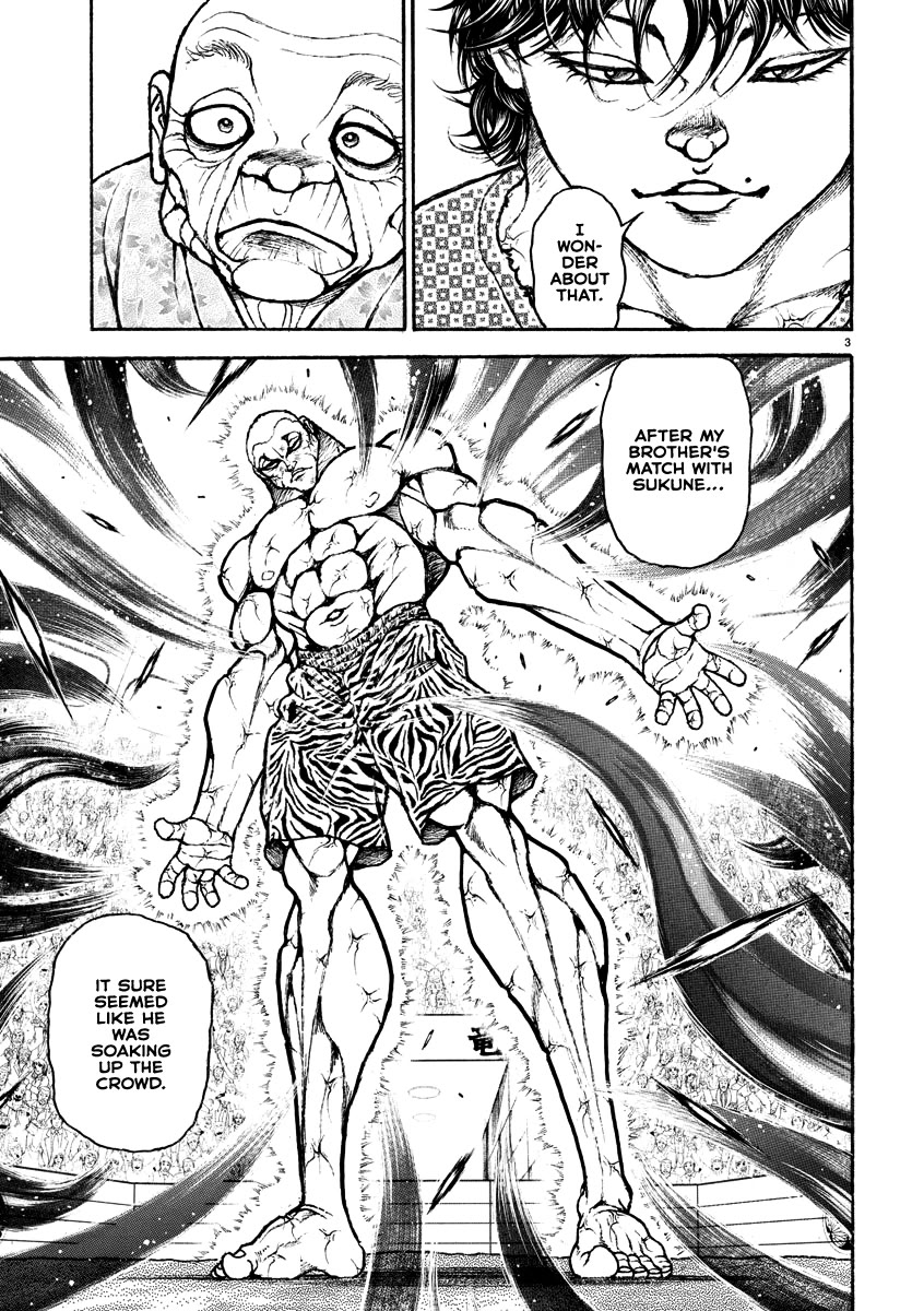 Baki Rahen Chapter 17 page 3 - Chapter 17: A Hanma's Praise
