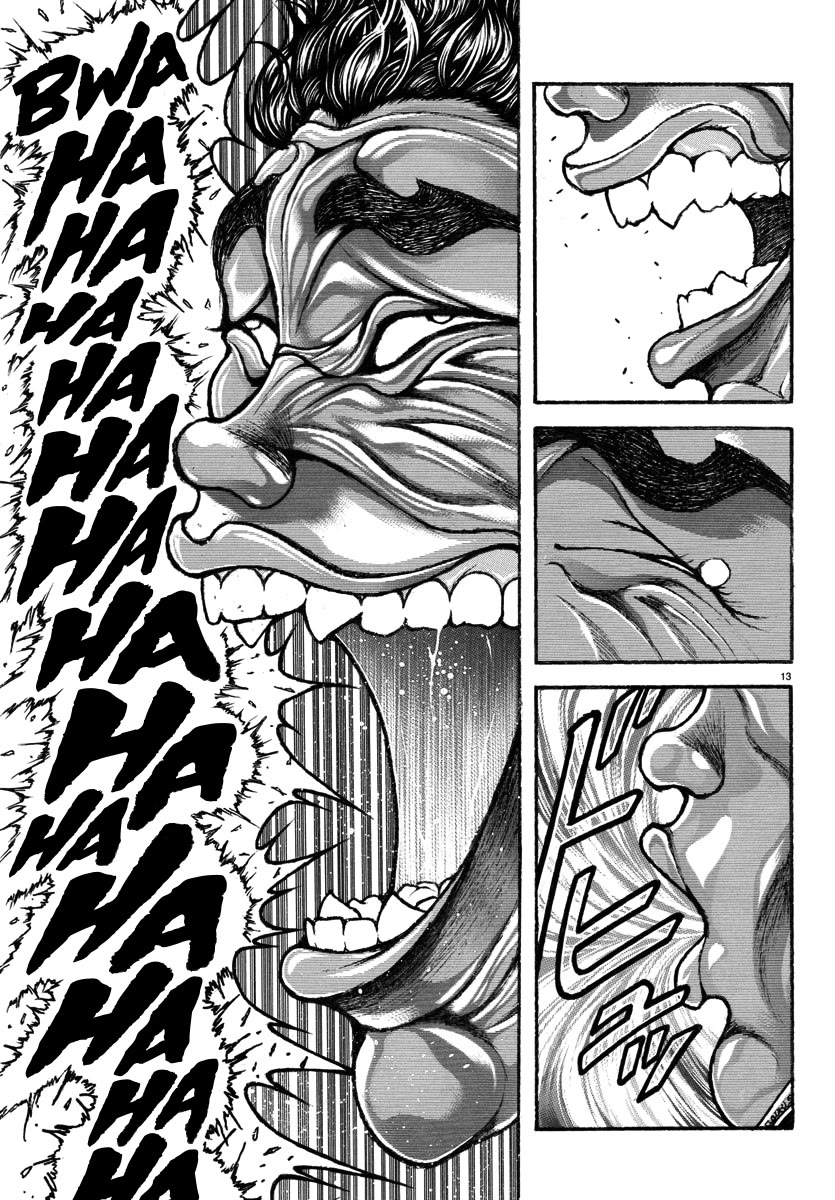 Baki Rahen Chapter 20 page 13 - Chapter 20: Father & Son Moved to Tears
