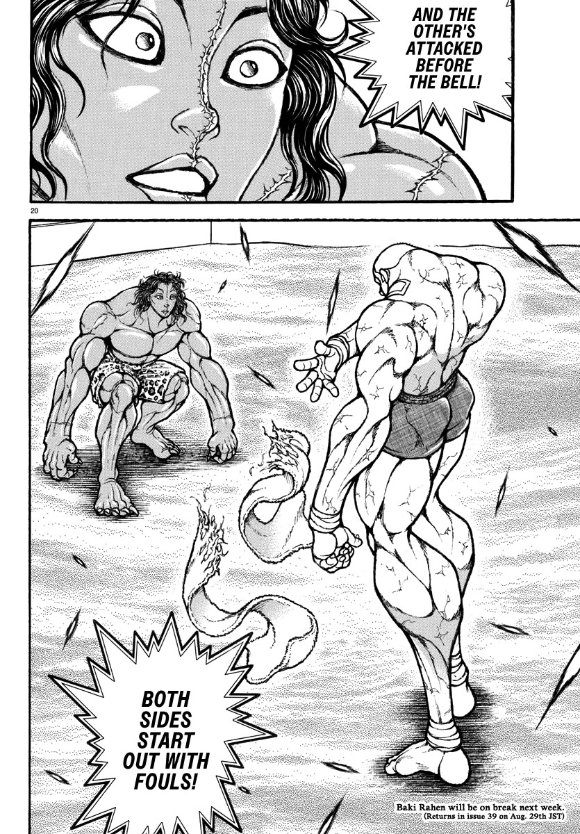 Baki Rahen Chapter 27 page 18 - Chapter 27: Cretacean