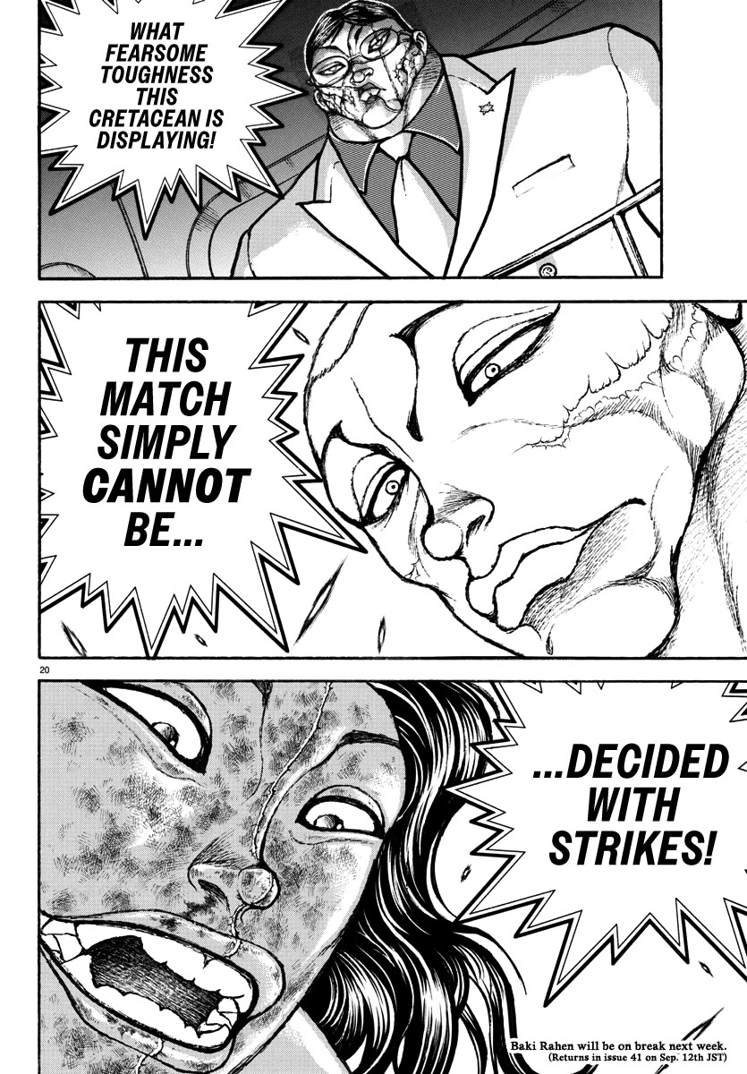 Baki Rahen Chapter 28 page 18 - Chapter 28: Toughness of the Cretaceous