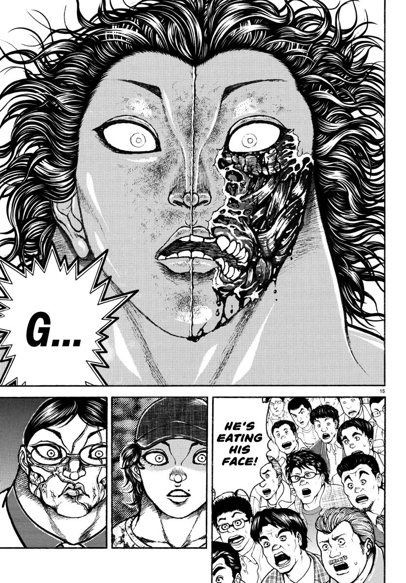 Baki Rahen Chapter 30 page 15 - Chapter 30: Fangs Bared