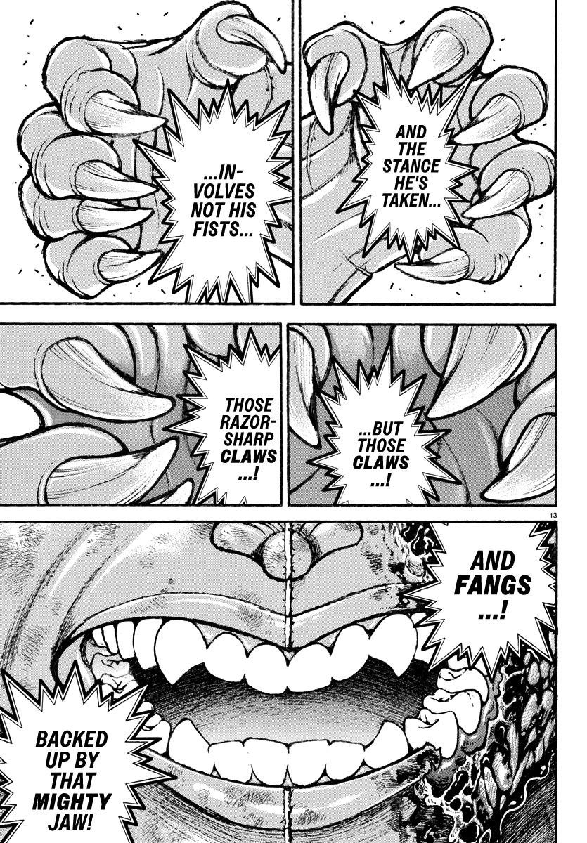 Baki Rahen Chapter 32 page 13 - Chapter 32: Shout