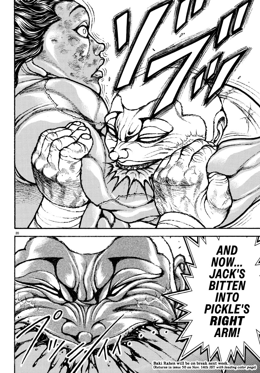Baki Rahen Chapter 32 page 20 - Chapter 32: Shout