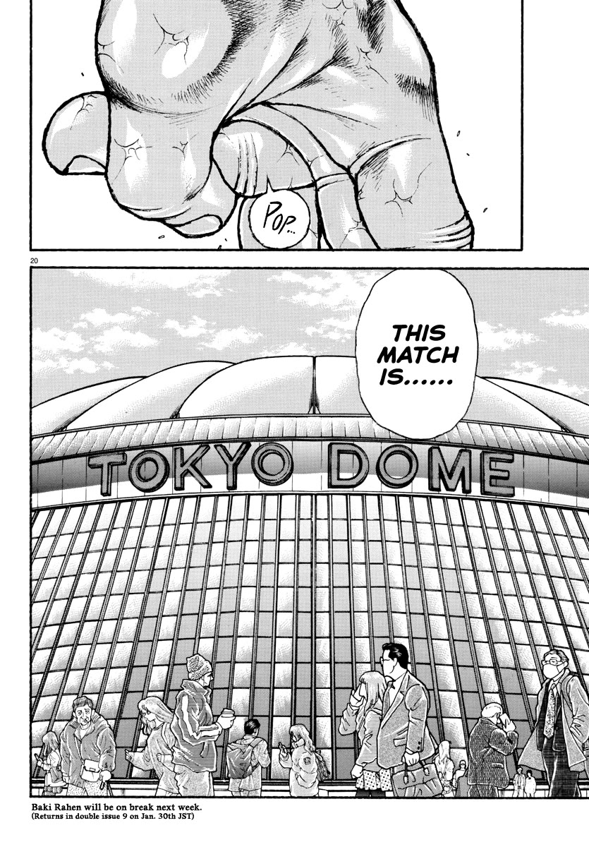 Baki Rahen Chapter 36 page 20 - Chapter 36: Dressed