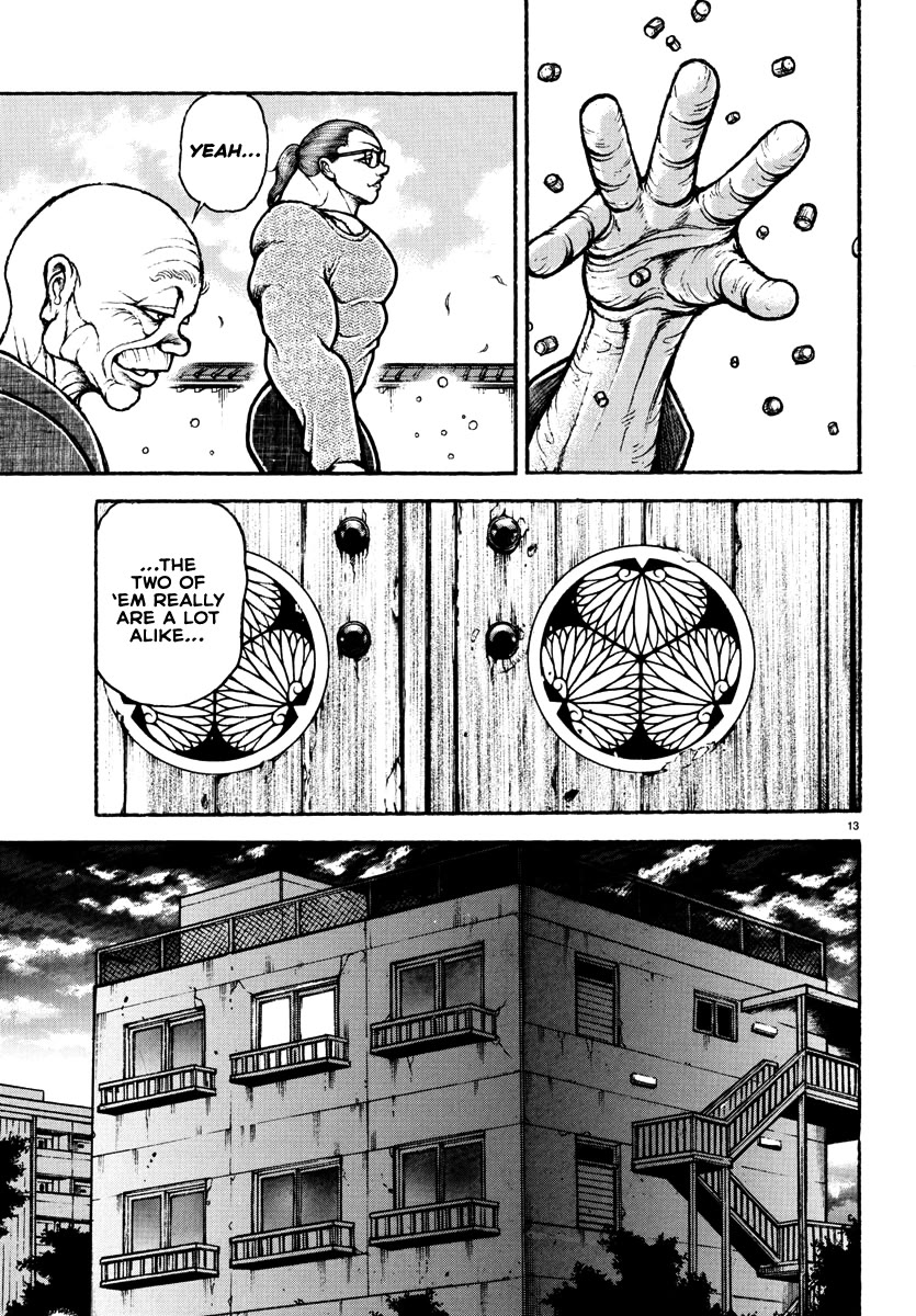 Baki Rahen Chapter 38 page 13 - Chapter 38: From the Same Cloth