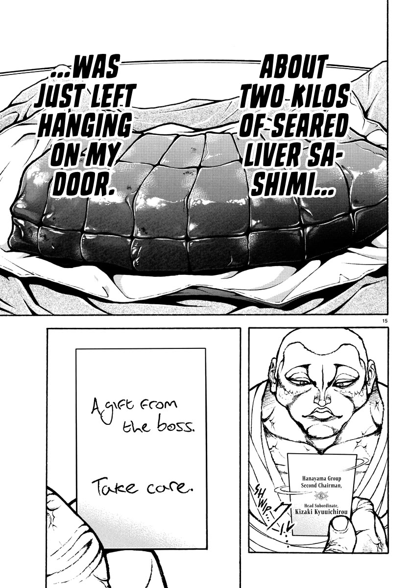 Baki Rahen Chapter 38 page 15 - Chapter 38: From the Same Cloth