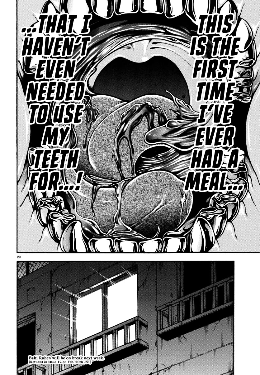 Baki Rahen Chapter 38 page 20 - Chapter 38: From the Same Cloth