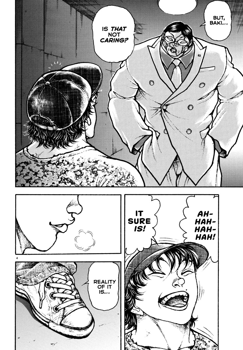 Baki Rahen Chapter 38 page 4 - Chapter 38: From the Same Cloth