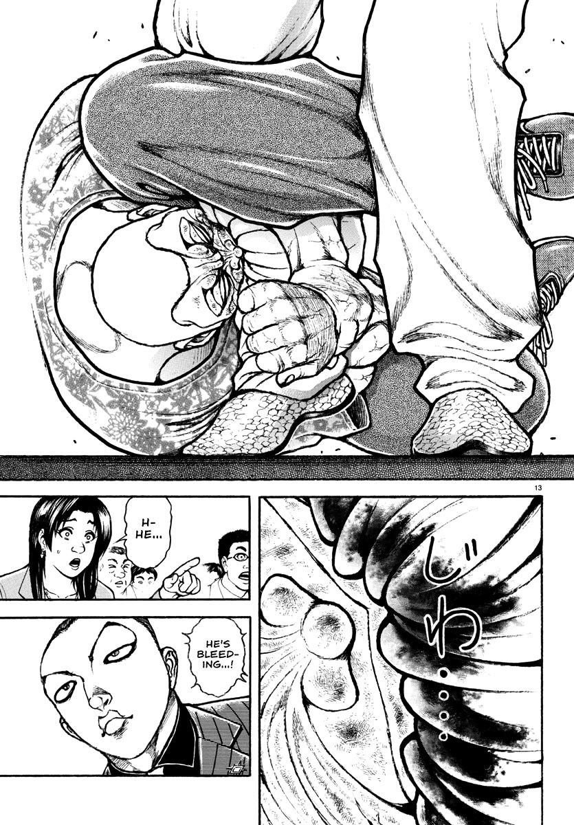 Baki Rahen Chapter 47 page 13 - Chapter 47: Gripping and Biting