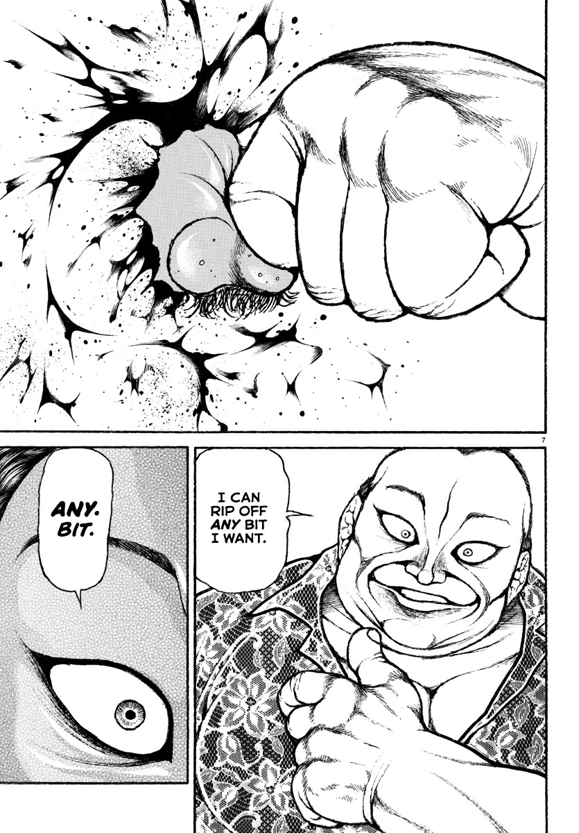 Baki Rahen Chapter 47 page 7 - Chapter 47: Gripping and Biting