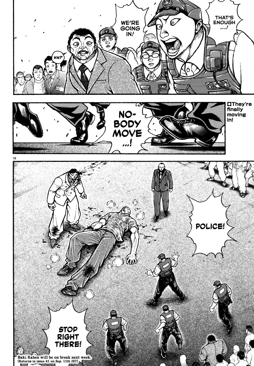 Baki Rahen Chapter 50 page 18 - Chapter 50: Rushing In