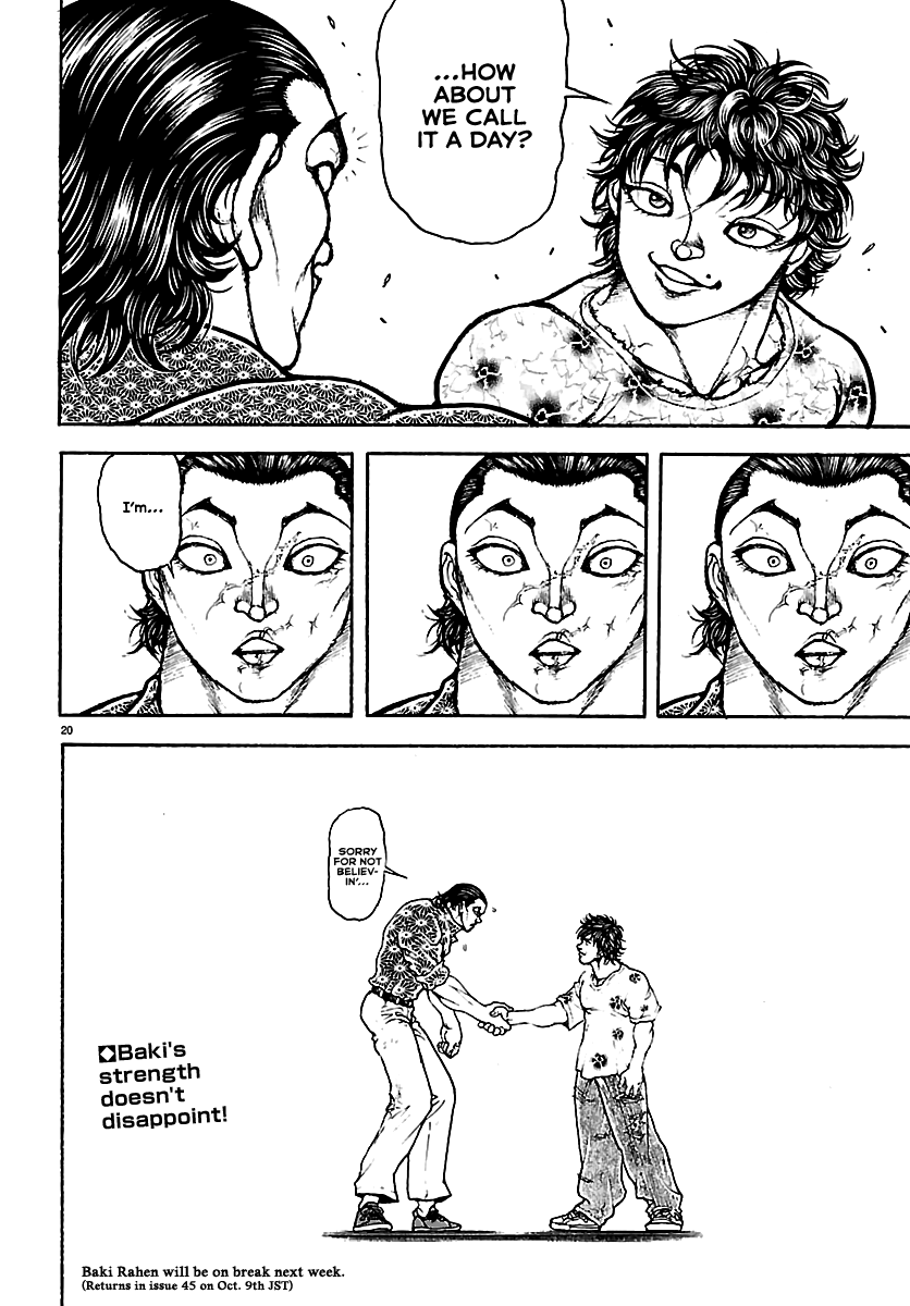 Baki Rahen Chapter 52 page 20 - Chapter 52: Child's Play