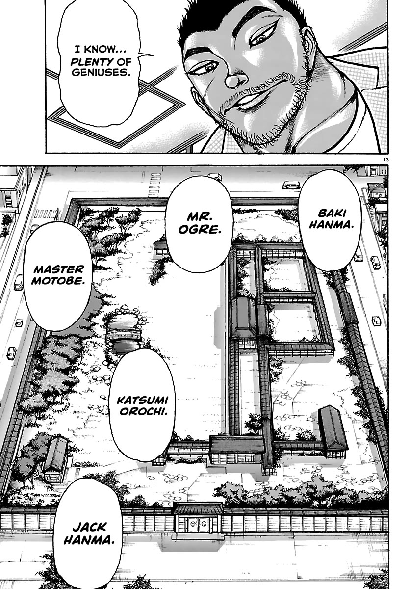 Baki Rahen Chapter 53 page 13 - Chapter 53: Restless Warriors