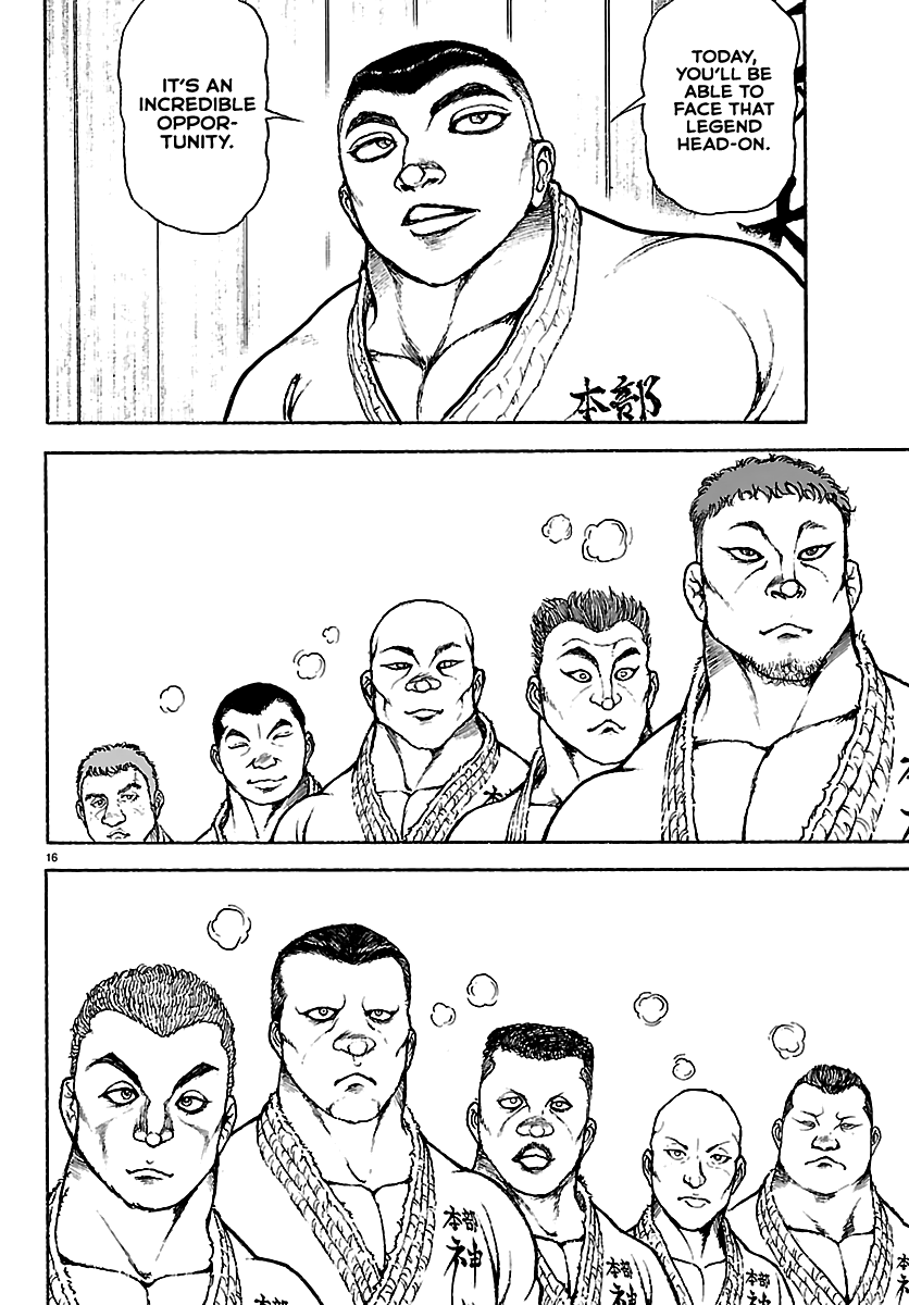 Baki Rahen Chapter 53 page 16 - Chapter 53: Restless Warriors