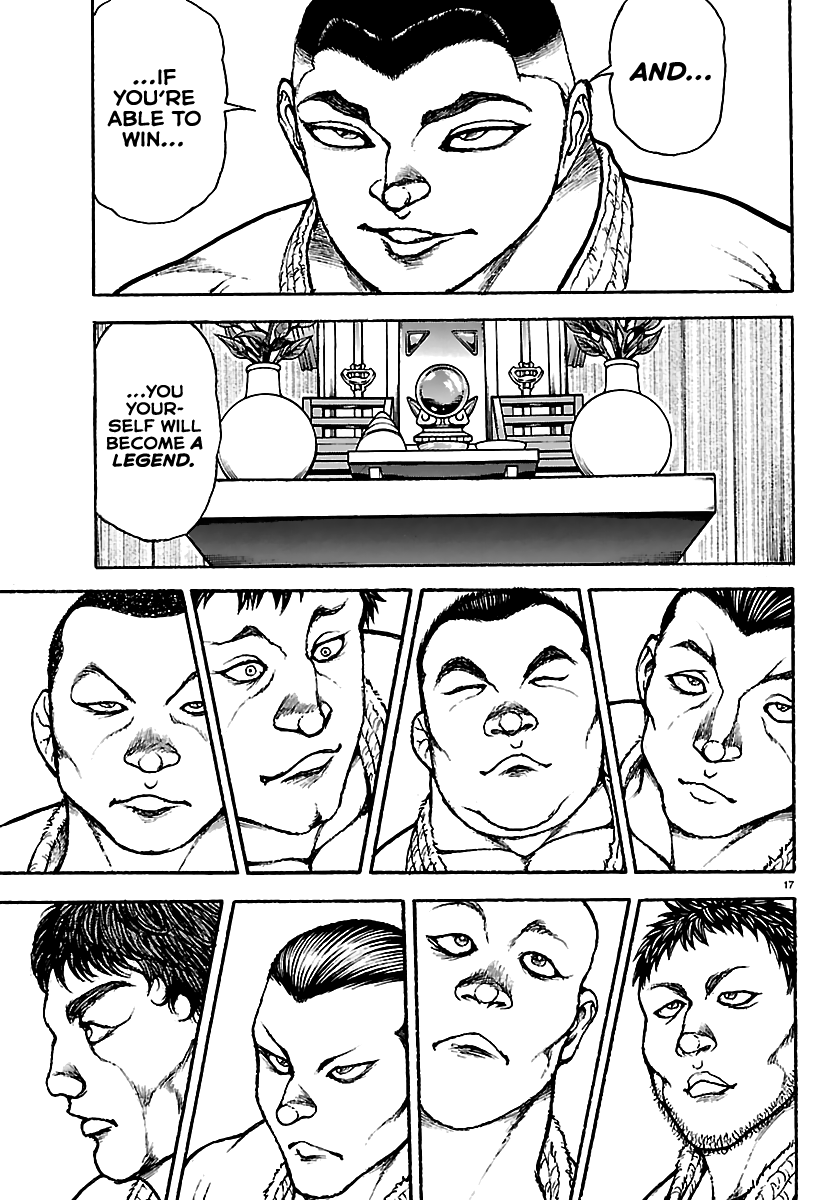 Baki Rahen Chapter 53 page 17 - Chapter 53: Restless Warriors