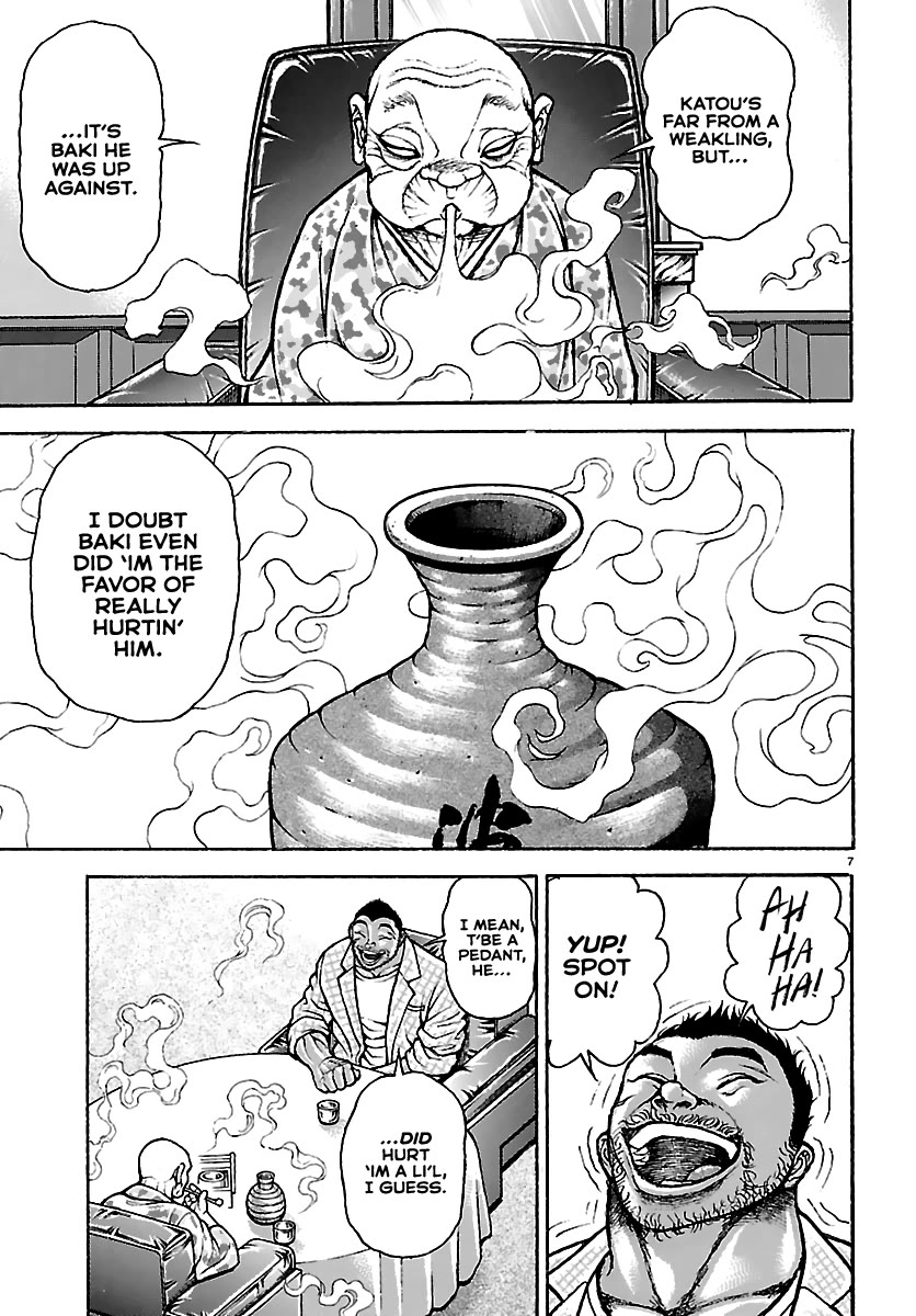 Baki Rahen Chapter 53 page 7 - Chapter 53: Restless Warriors