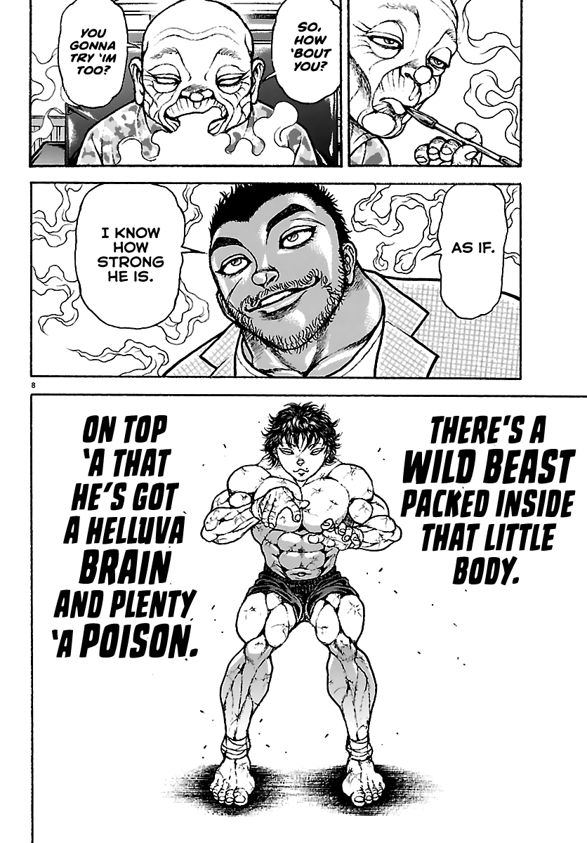 Baki Rahen Chapter 53 page 8 - Chapter 53: Restless Warriors
